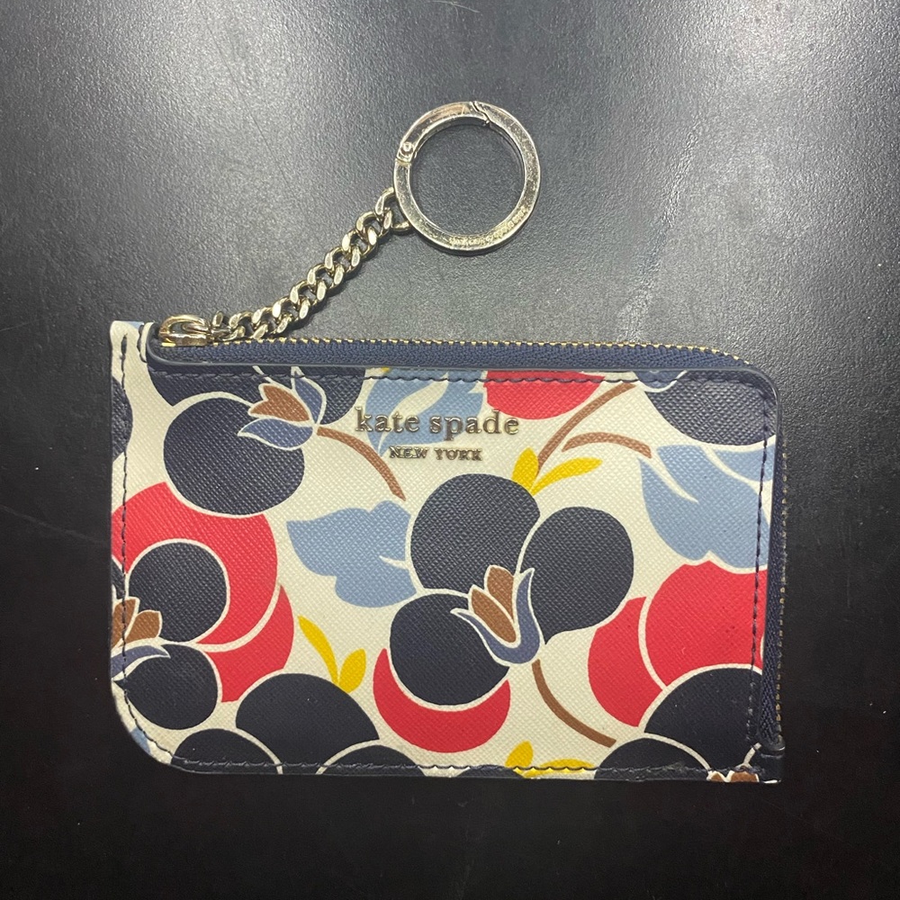 kate spade keychain card holder- LIGHTLY USED